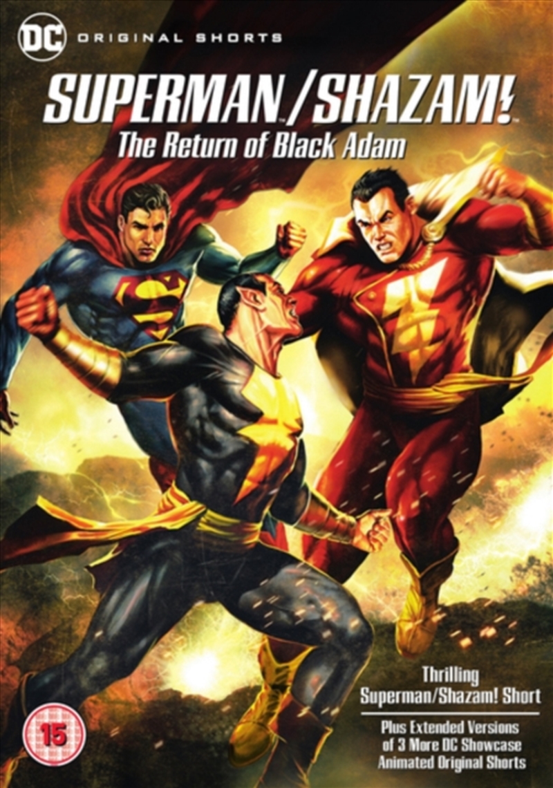 DC Universe Shorts - Superman / Shazami - The Return Of Black Adam (REGION 2)/Product Detail/Action