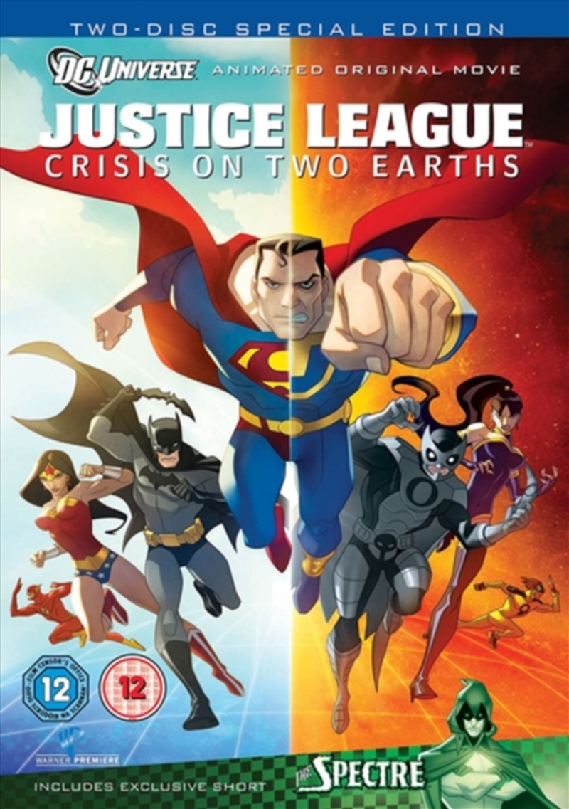 DC Universe Movie - Justice League - Crisis On Two Earths (REGION 2)/Product Detail/Action