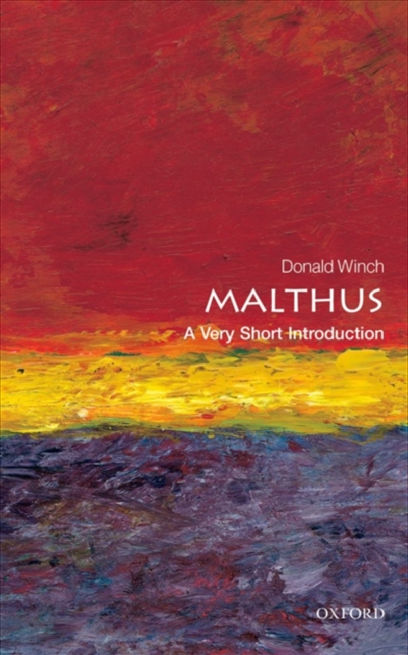 Malthus : A Very Short Introduction/Product Detail/Business Leadership & Management