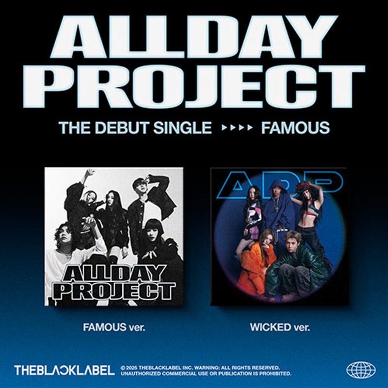 Allday Project - The Debut Single [Famous] Random/Product Detail/World