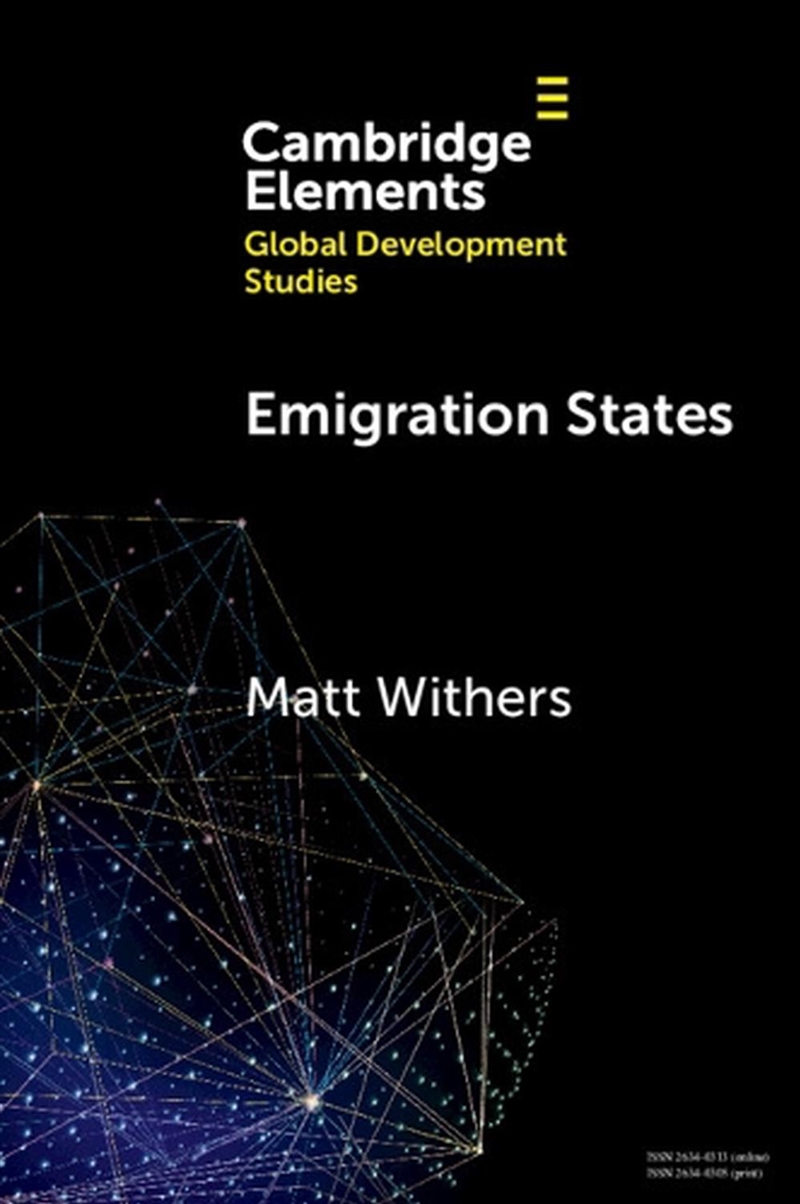 Emigration States : Migration-Development Policymaking In The Asia-Pacific/Product Detail/Society & Culture