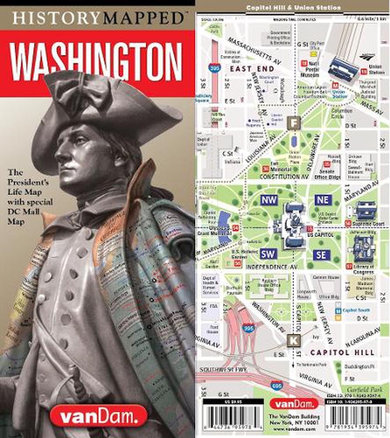 History Mapped Washington Map By Vandam : Capital Edition/Product Detail/Geography