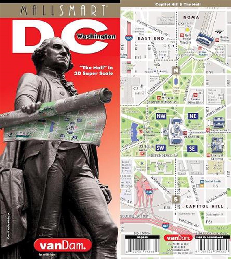 Mallsmart Washington Dc Map By Vandam : Mall Edition/Product Detail/Geography