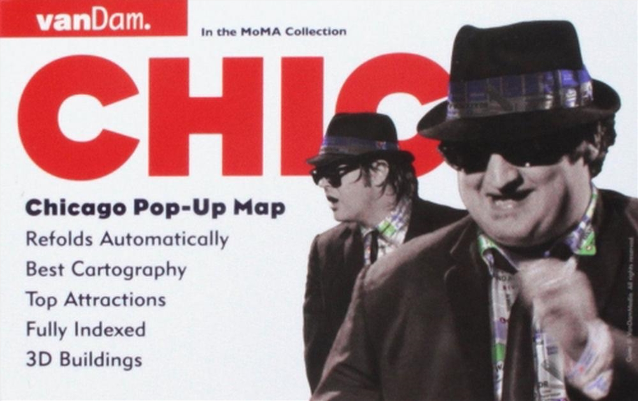 Chicago Pop-Up Map By Vandam/Product Detail/Geography
