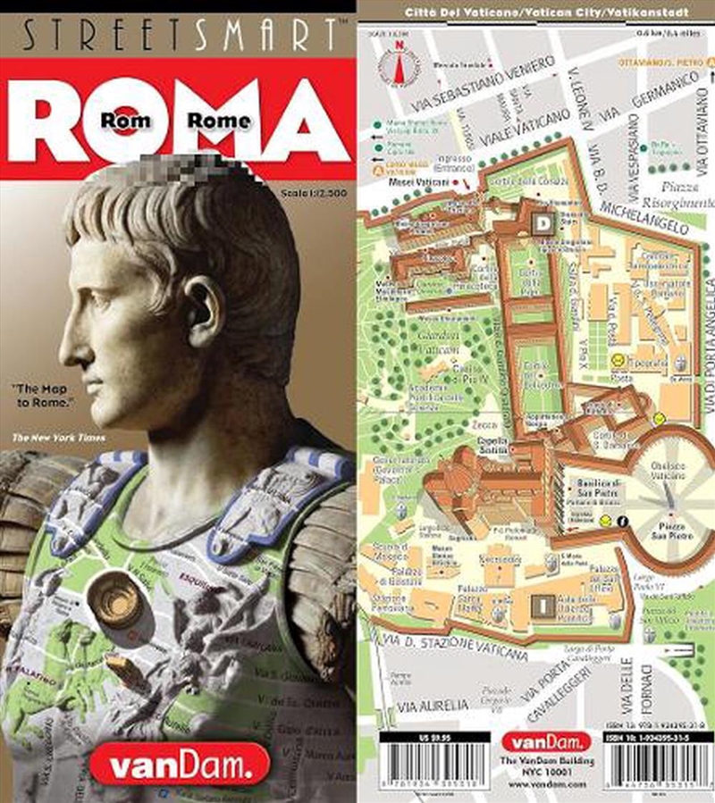 Streetsmart Rome Map By Vandam/Product Detail/Geography