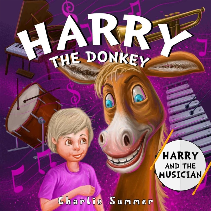 Harry The Donkey - Harry And The Musician/Product Detail/Childrens Fiction Books