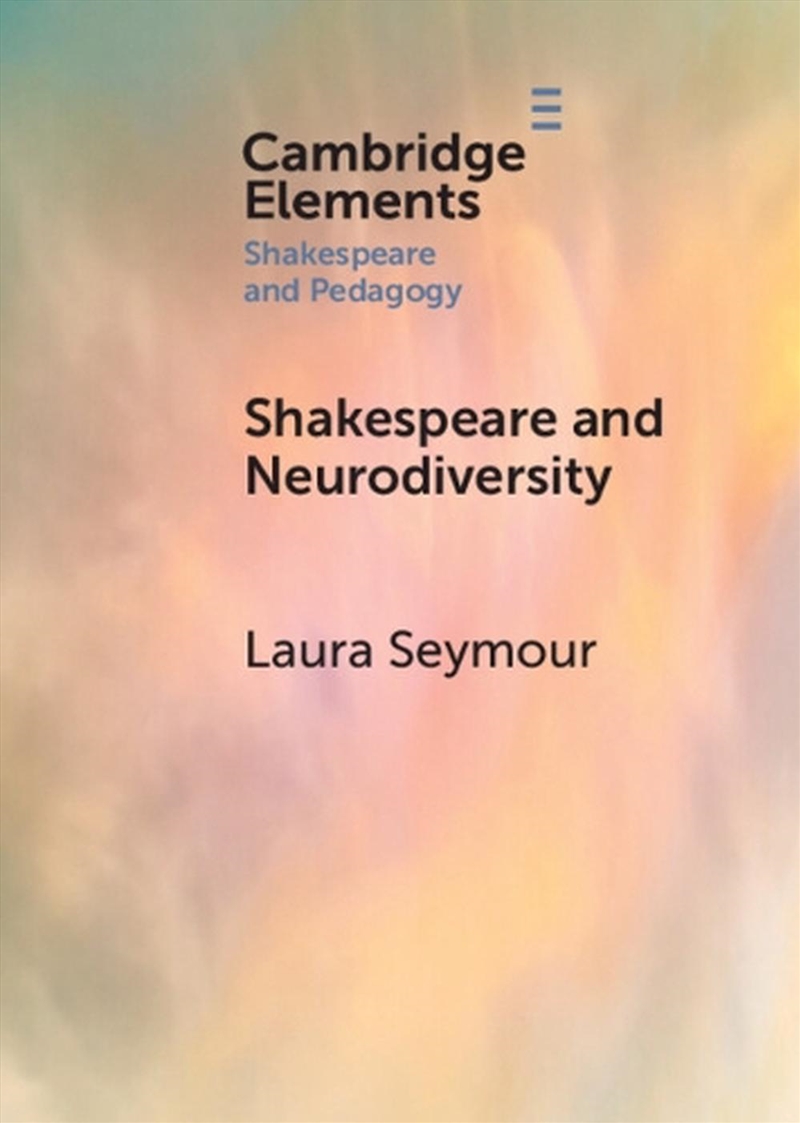 Shakespeare And Neurodiversity/Product Detail/Literature & Poetry