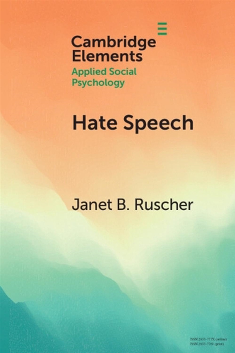 Hate Speech/Product Detail/Psychology