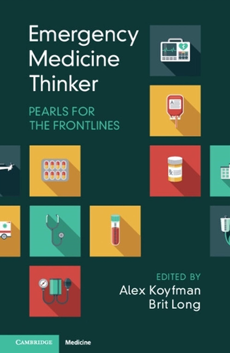 Emergency Medicine Thinker : Pearls For The Frontlines/Product Detail/Healthcare