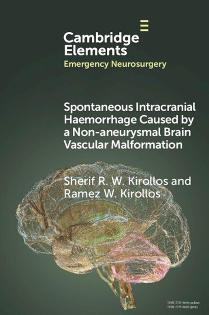 Spontaneous Intracranial Haemorrhage Caused By A Non-Aneurysmal Brain Vascular Malformation/Product Detail/Healthcare