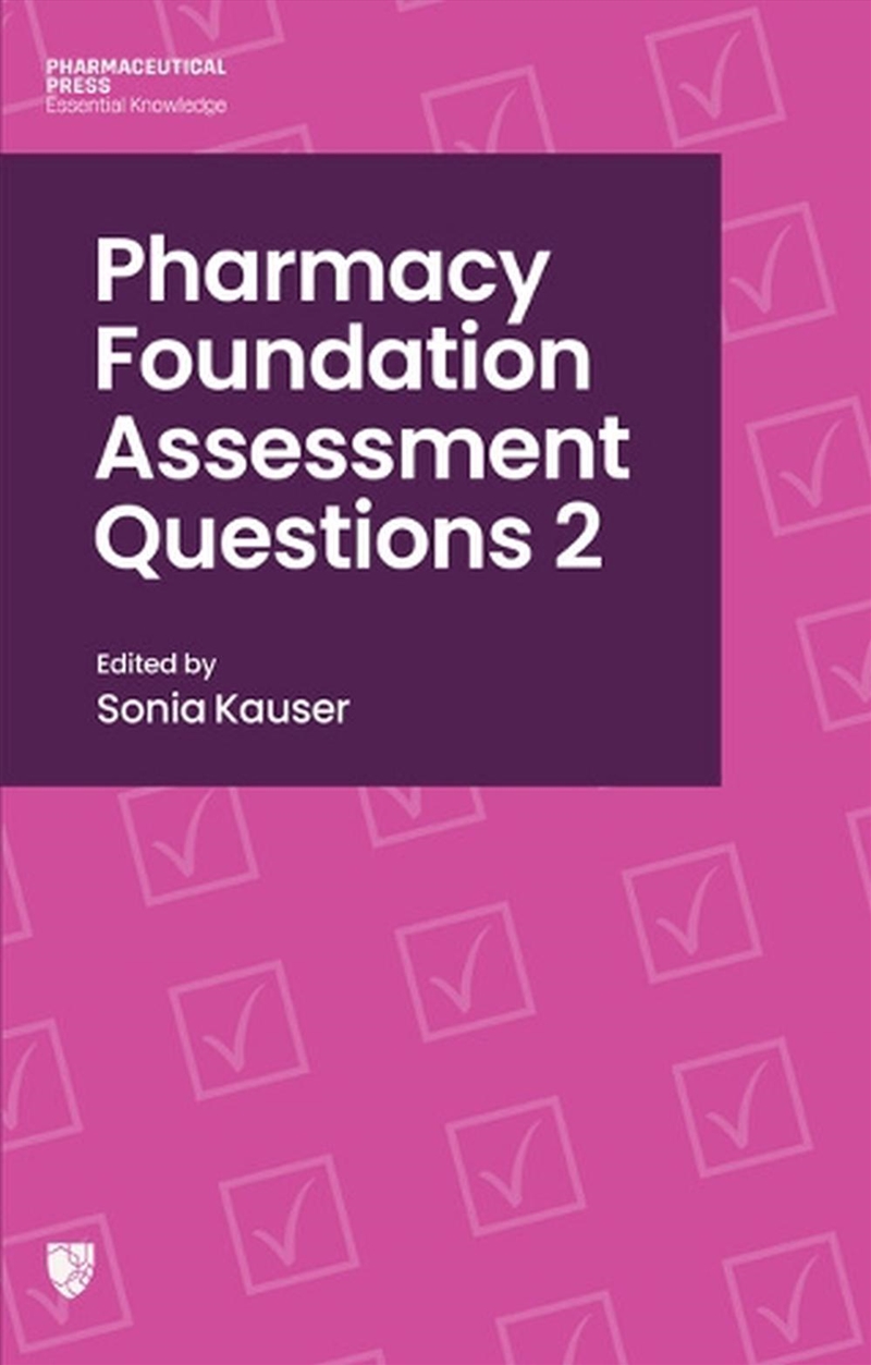 Pharmacy Foundation Assessment Questions 2/Product Detail/Healthcare