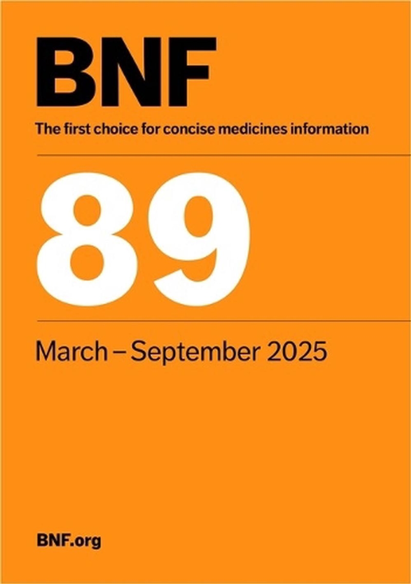 British National Formulary (Bnf 89) March 2025/Product Detail/Healthcare