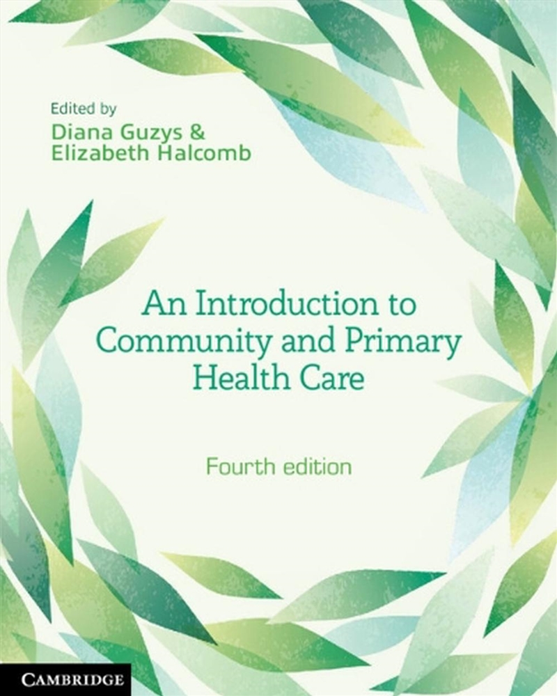 An Introduction To Community And Primary Health Care/Product Detail/Healthcare