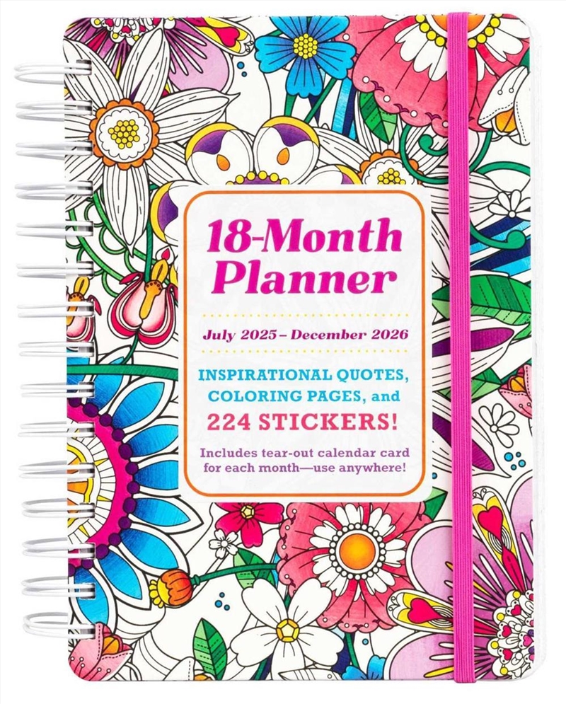 2026 Coloring Planner/Product Detail/Calendars & Diaries