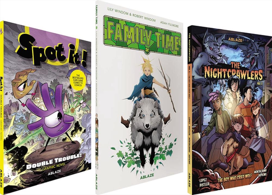 Ablaze Kids Spotlight Set/Product Detail/Graphic Novels