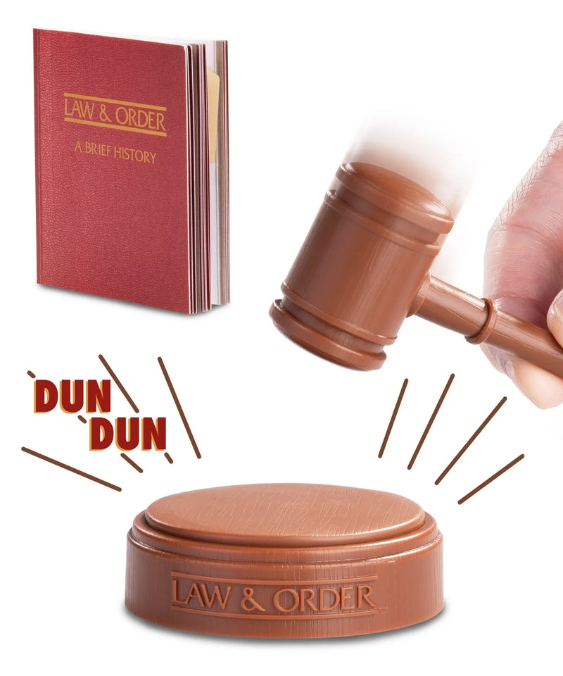 Law & Order - Mini Gavel Set with Sound/Product Detail/Novelty & Gifts