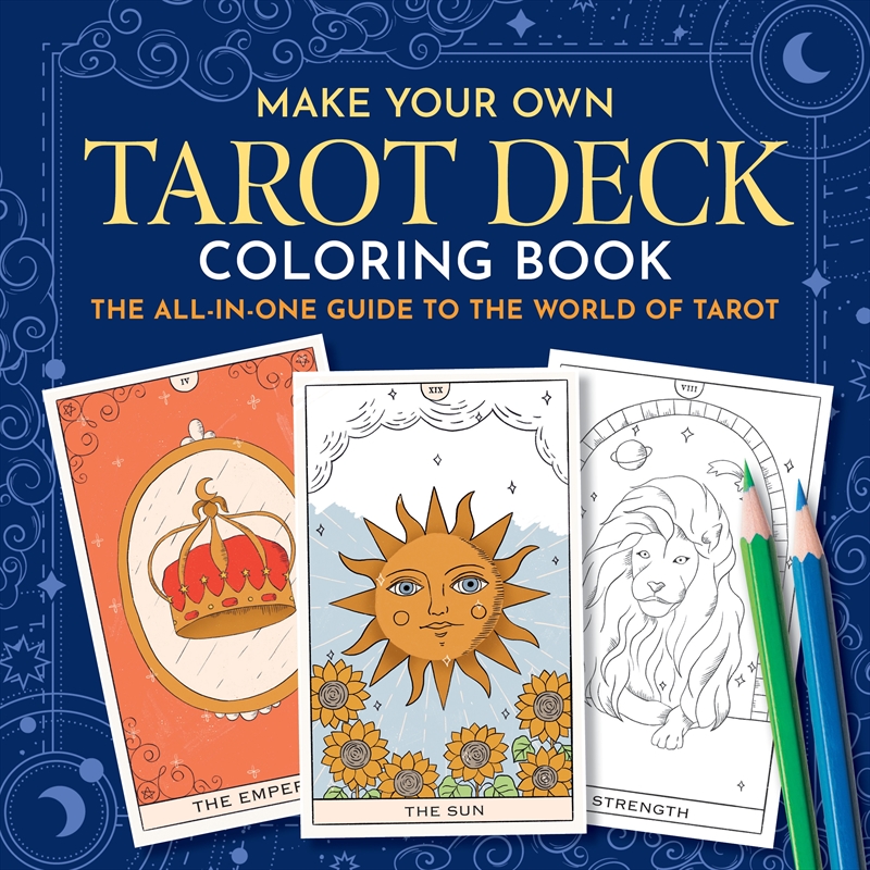 Make Your Own Tarot Deck Coloring Book/Product Detail/Crafts & Handiwork