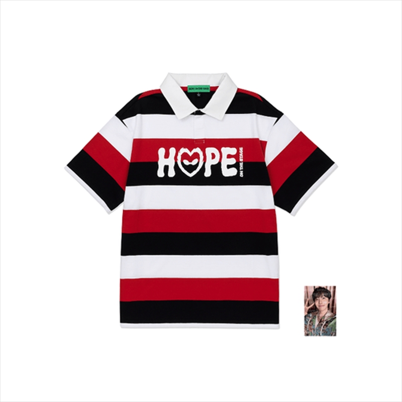 [2nd Pre-Order] Bts J-Hope - Hope On The Stage Final Official Md Stripe Pk T-Shirt (Multi) Large/Product Detail/KPOP Merch