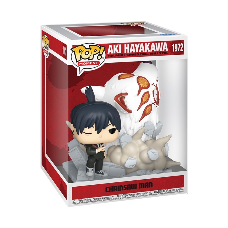 Chainsaw Man - Aki w/Fox Devil Pop! Moment/Product Detail/Pop Vinyl Moments