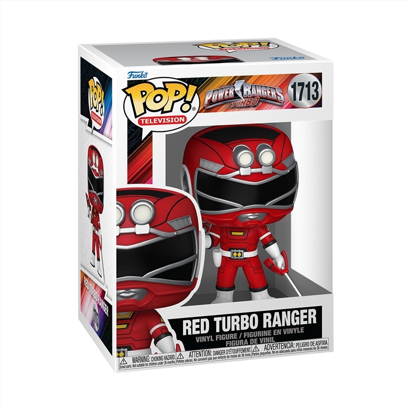 Power Rangers: Turbo - Red Ranger Pop! Vinyl/Product Detail/Standard Pop Vinyl