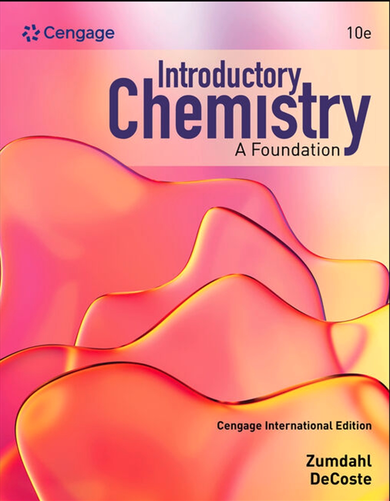 Introductory Chemistry Foundation, Cengage International Edition/Product Detail/Science