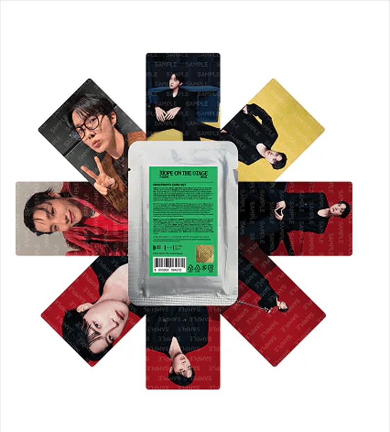 Bts J-Hope - Hope On The Stage Final Official Md Mini Photo Card Set/Product Detail/KPOP Merch