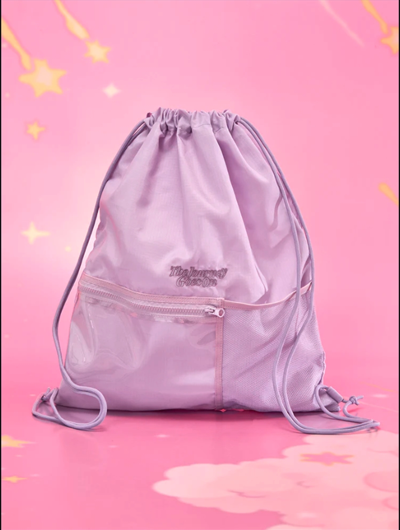 Bt21 - The Journey Transparent Pocket String Backpack/Product Detail/KPOP Merch