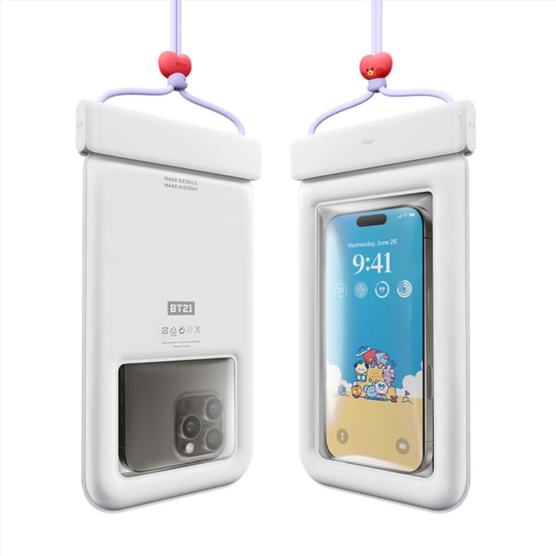 Bt21 - Minini Waterproof Phone Pouch (For Smartphone) - Tata/Product Detail/KPOP Merch