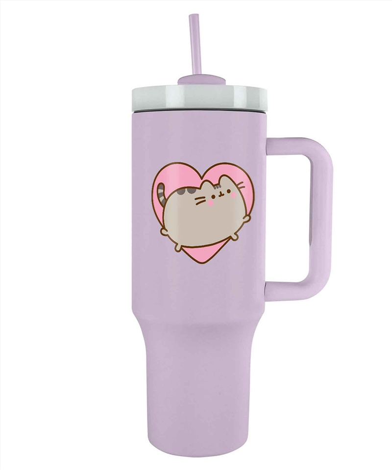 Pusheen - Heart - 40Oz Tumbler/Product Detail/Drinkware