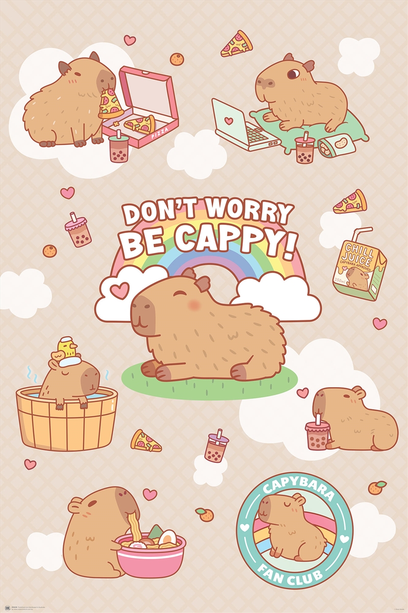 Capybara - Collage - Reg Poster/Product Detail/Posters & Prints
