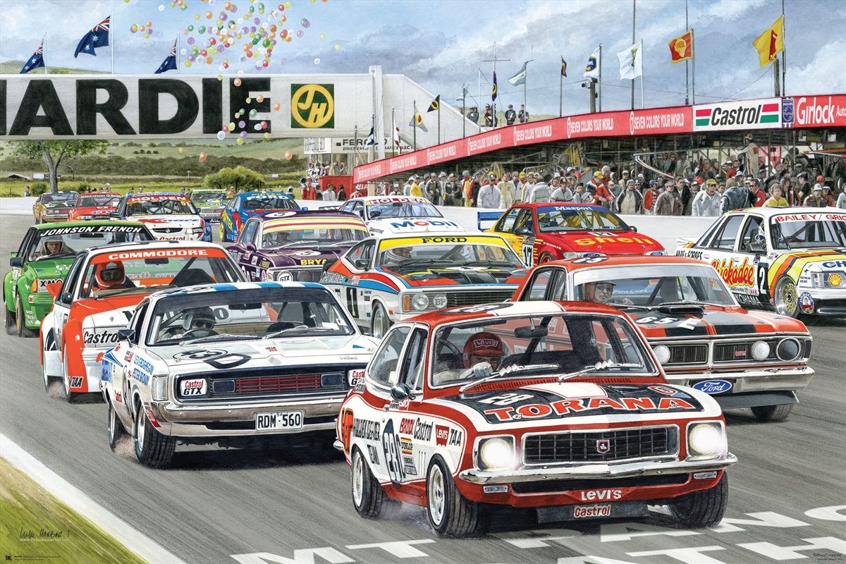Mike Harbar - Bathurst Legends - Reg Poster/Product Detail/Posters & Prints