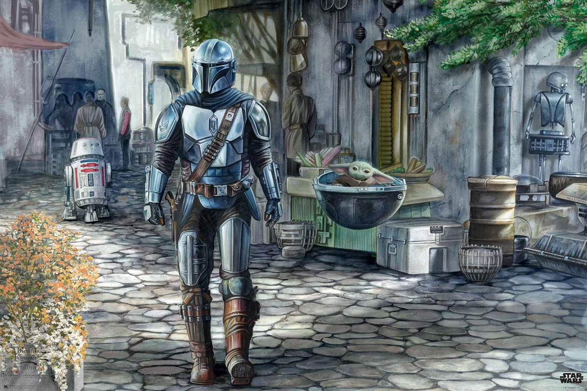 Thomas Kinkade - Mandalorian Welcome - Reg Poster/Product Detail/Posters & Prints