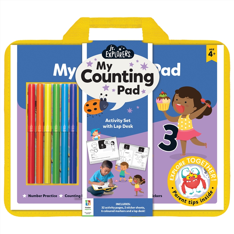 Junior Explorers Maths Activity Set And Lap Desk/Product Detail/Arts & Craft