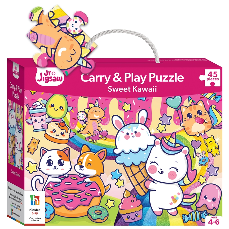 Junior Jigsaw Carry & Play Sweet Kawaii/Product Detail/Jigsaw Puzzles