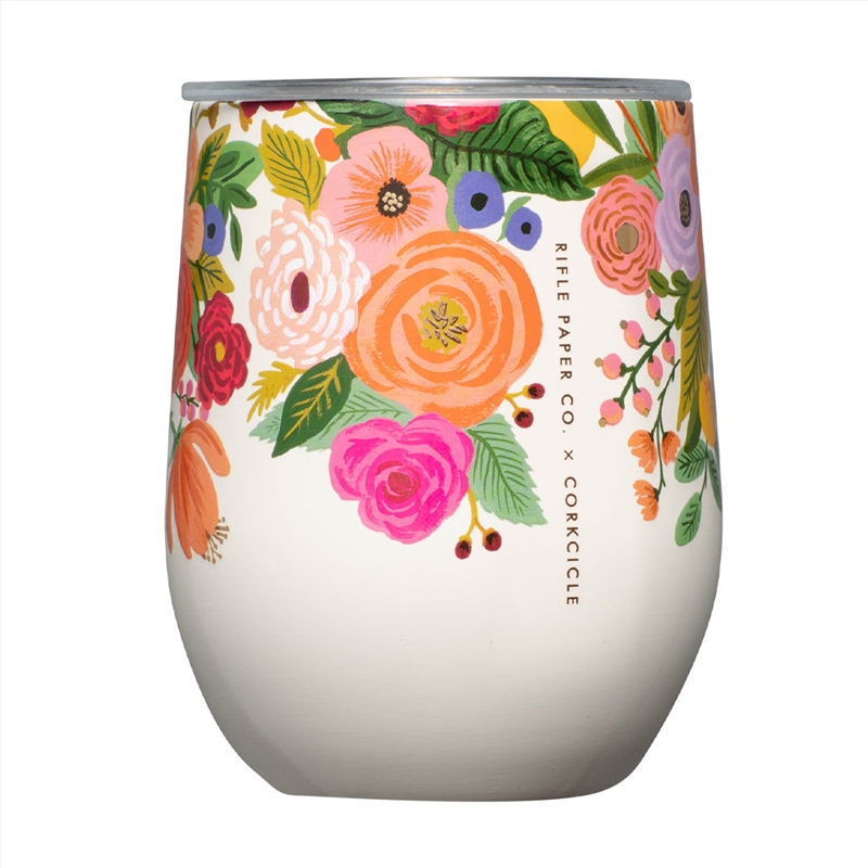 Corkcicle Stemless - 340Ml Rifle Paper - Garden Party Cream/Product Detail/Drinkware