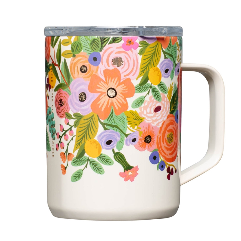Corkcicle Mug - 500Ml Rifle Paper - Garden Party Cream/Product Detail/Drinkware