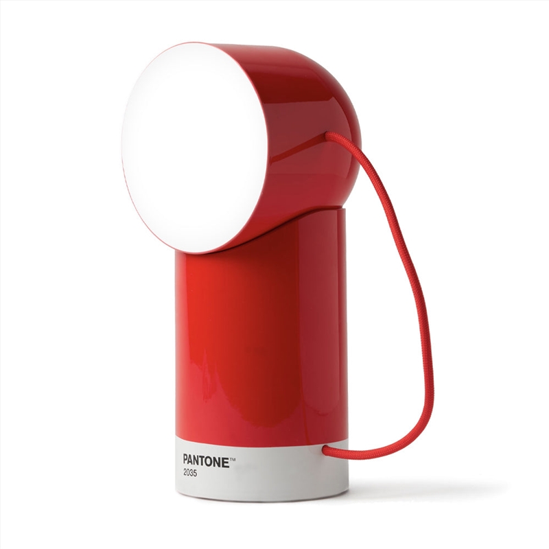 Lexon Orbe Portable Led Lamp With Moving Head Pantone - 2035 Red/Product Detail/Lighting