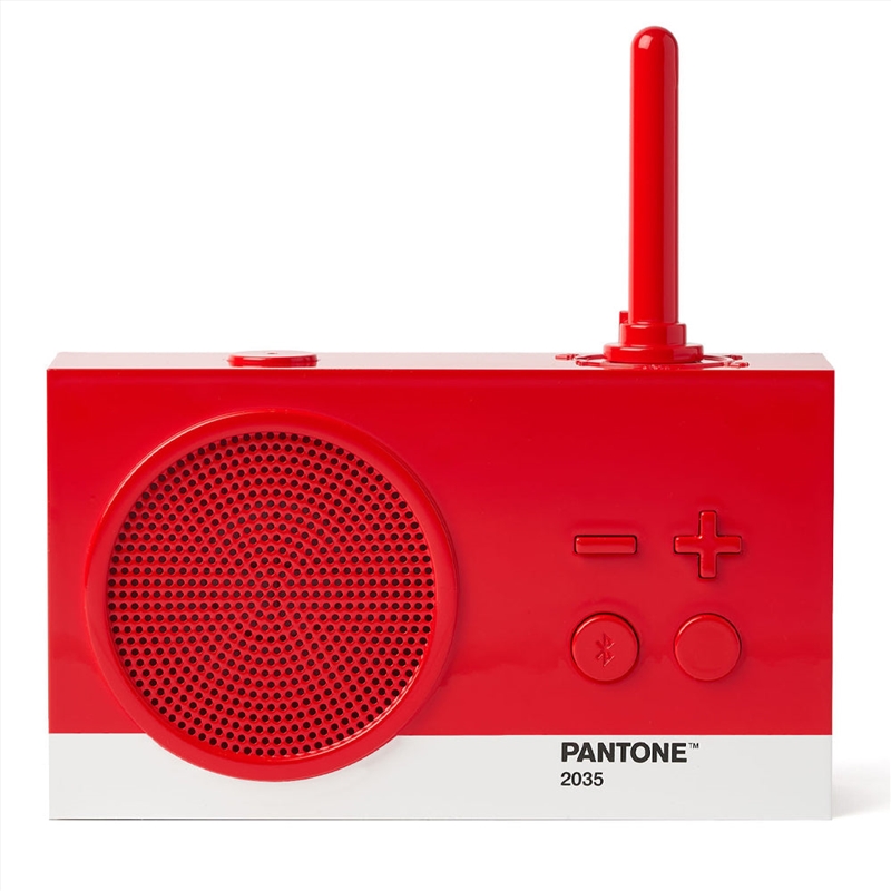 Lexon Thykho 3 Fm Radio & Bluetooth Speaker Pantone -2035 Red/Product Detail/Electronics