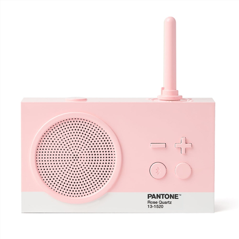 Lexon Thykho 3 Fm Radio & Bluetooth Speaker Pantone - Rose Pink/Product Detail/Electronics