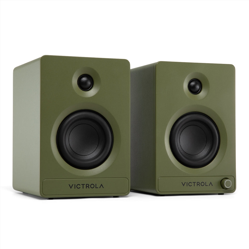 Victrola Tempo Bookshelf Speakers - Green/Product Detail/Speakers