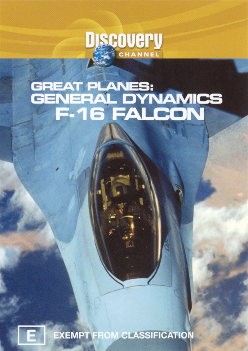 Great Planes: General Dynamics F-16 Falcon/Product Detail/Discovery Channel