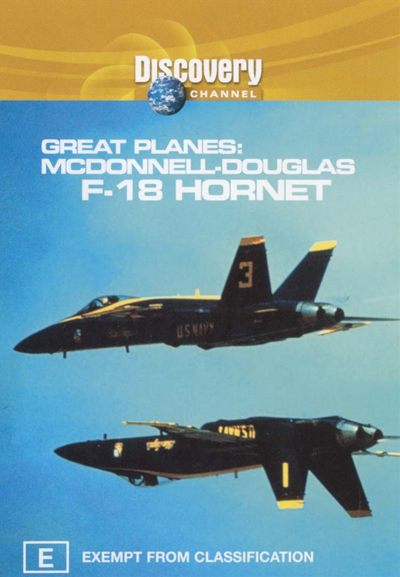 Great Planes: McDonnell-Douglas F-18 Hornet/Product Detail/Discovery Channel