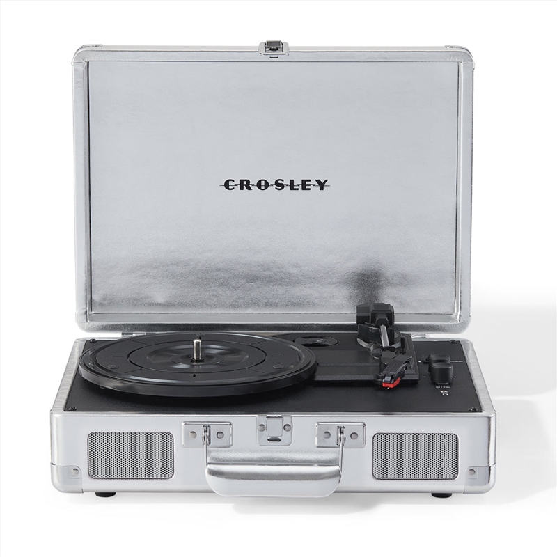 Crosley Cruiser Bluetooth Portable Turntable - Silver/Product Detail/Turntables
