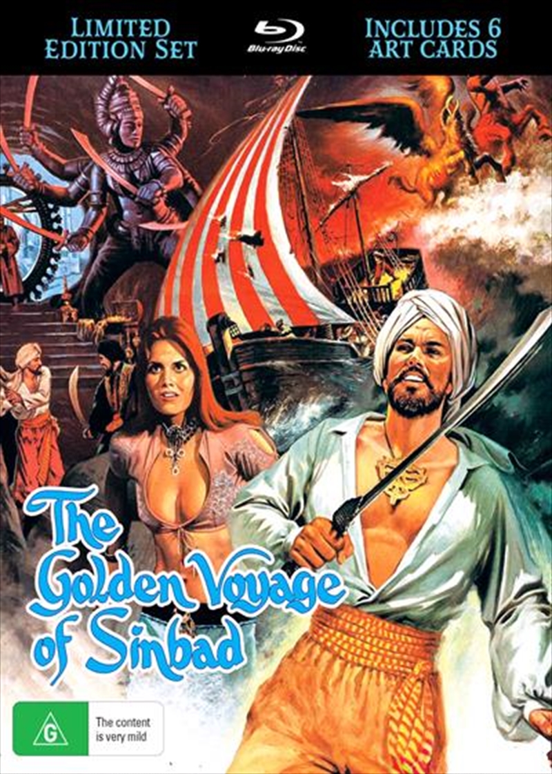 Golden Voyage Of Sinbad - Limited Edition  Lenticular + Art Cards, The/Product Detail/Action
