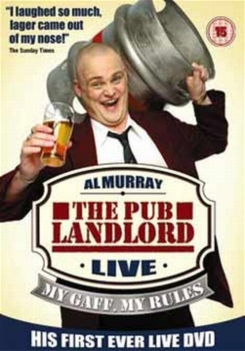 Al Murray The Pub Landlord Live - My Gaff My Rules (REGION 2)/Product Detail/Standup Comedy