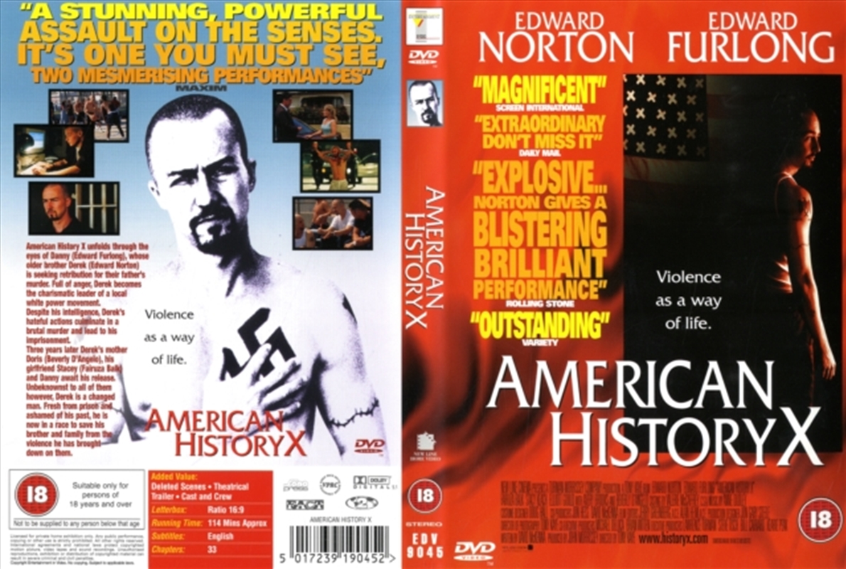 American History X (REGION 2)/Product Detail/Drama