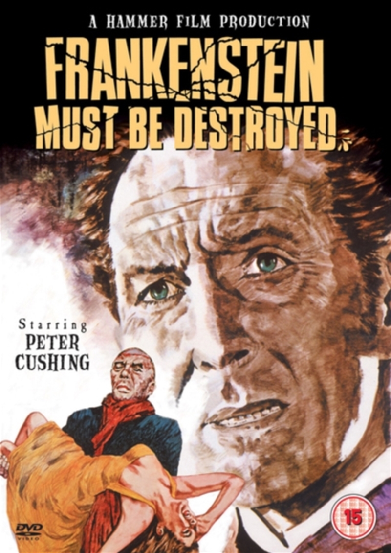 Frankenstein Must Be Destroyed (REGION 2)/Product Detail/Horror