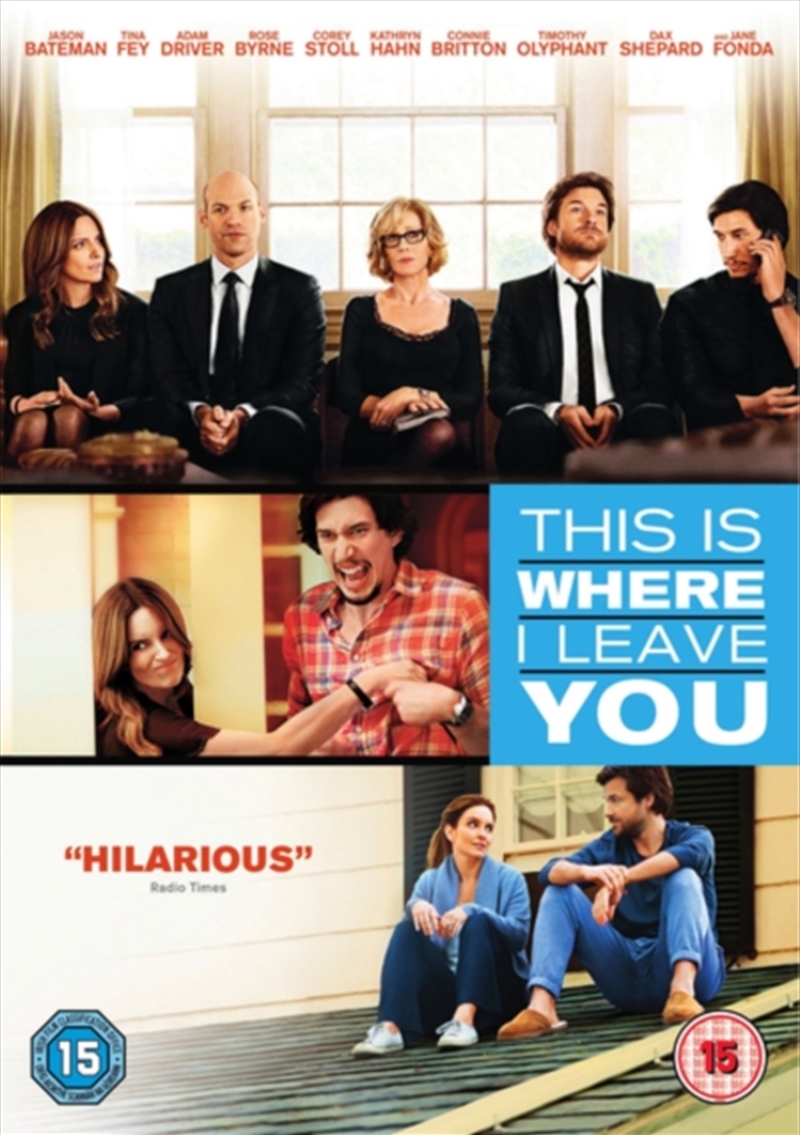 This Is Where I Leave You (REGION 2)/Product Detail/Comedy