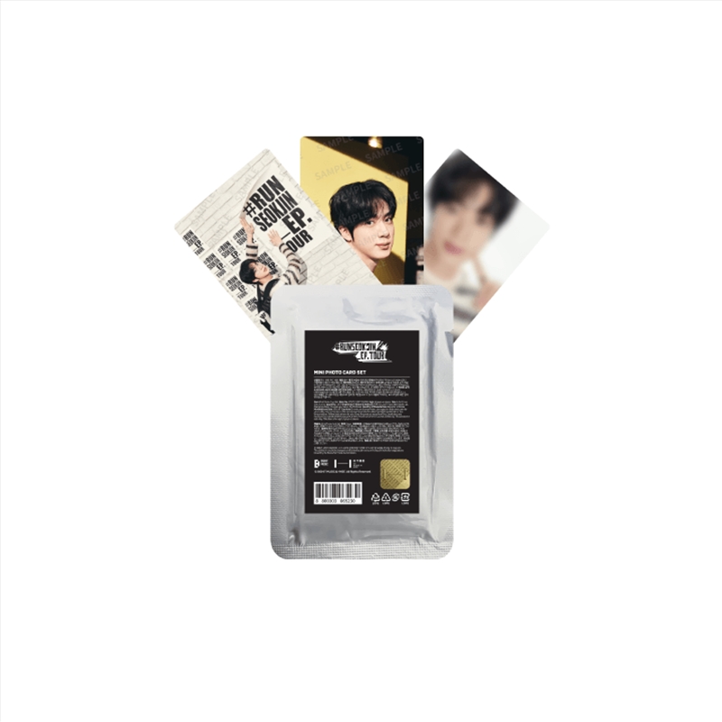 Bts Jin - Runseokjin Official Md Mini Photo Card Set/Product Detail/KPOP Merch
