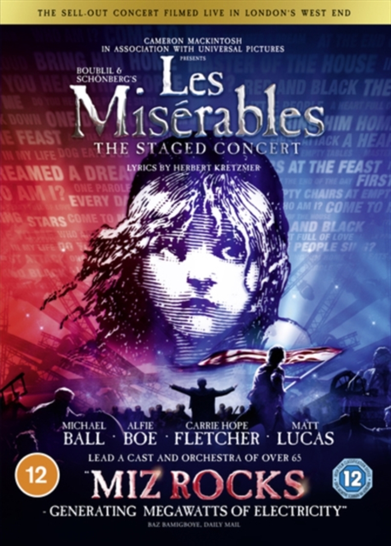 Les Miserables - The Staged Concert (REGION 2)/Product Detail/Drama
